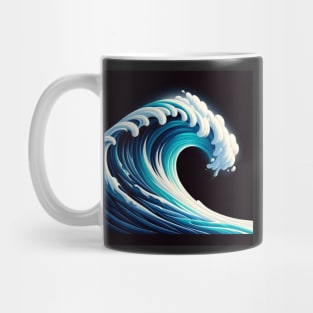 Cresting Elegance: The Majestic Ocean Wave Mug